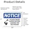 Signmission Safety Culture Sign, 10 in Width, Vinyl Decal, Rectangle OS-2PACK-NS-D-710-L-16369 - alternate 4